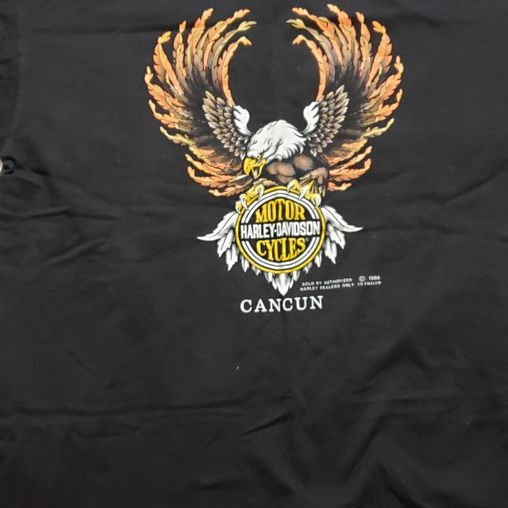 VTG HARLEY DAVIDSON SCREAMING EAGLE SHIRT XL 1984